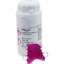 Orthocryl płyn różowy (neon pink)  (250ml)