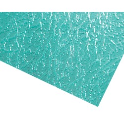 Płytka woskowa zielona 0,40mm średniożyłk. (15szt)