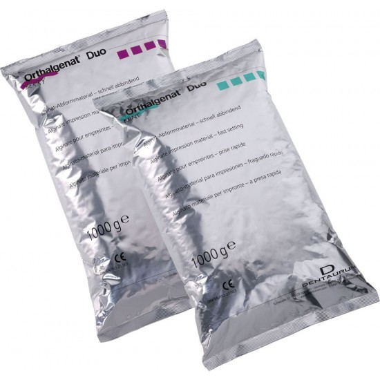 Masa wyciskowa Orthalgenat Duo miętowa/zielona 1kg