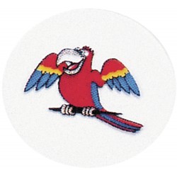 Kalkomania - papuga (20szt)