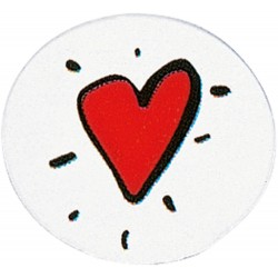Kalkomania - serce (20szt)