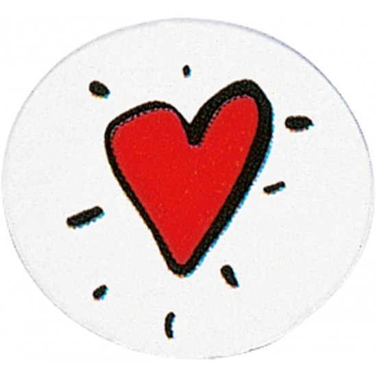 Kalkomania - serce (20szt)