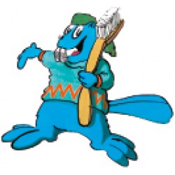 Kalkomania - bóbr (20szt)