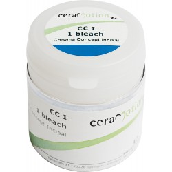 cM Zr CC I1 bleach (20g) masa brzegu siecznego Chroma Concept 1 zęby wybielone