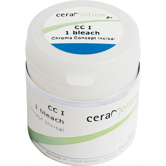 cM Zr CC I1 bleach (20g) masa brzegu siecznego Chroma Concept 1 zęby wybielone