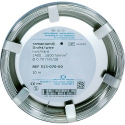 Drut remanium okrągły twardy 0,80mm (20m)