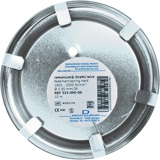 Drut remanium okrągły spr.-twardy 1,10mm (10m)