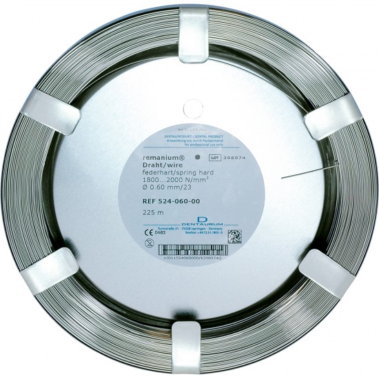 Drut remanium okrągły spr.-twardy 0,90mm (100m)