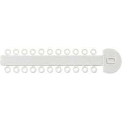 Pierśc.ligat.Dentalastics Personal białe (990szt)